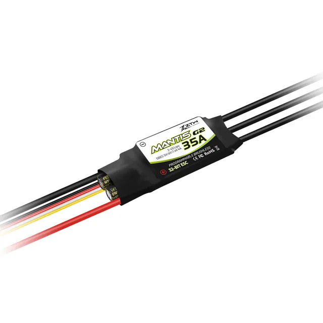 ztw-mantis-g2-35a-regler-2-4s-sbec-ohne-stecker image 1