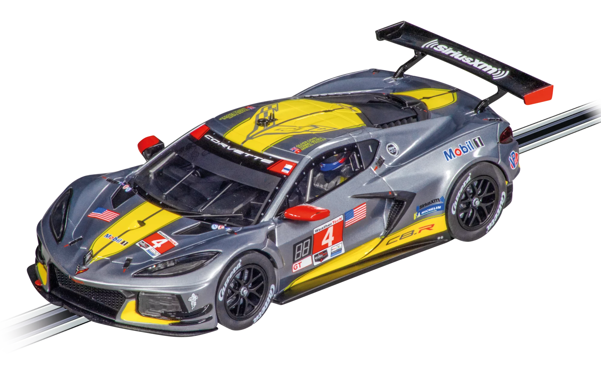 carrera-digital-124-chevrolet-corvette-c8-r-no-4-slotcar-1-24 image 1
