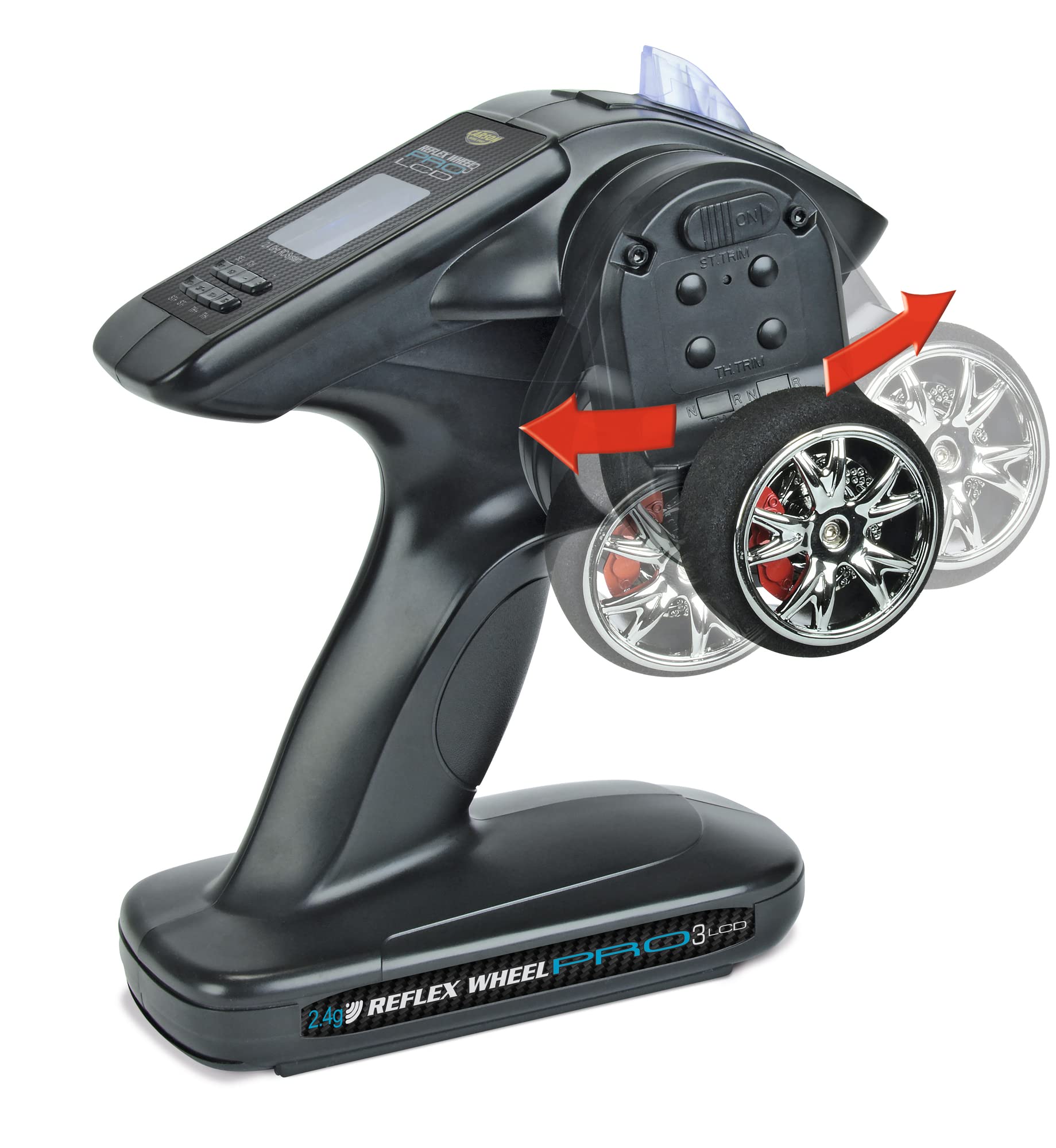 carson-reflex-wheel-pro-3-lcd-fernsteuerung-2-4-ghz-3-kanal image 2