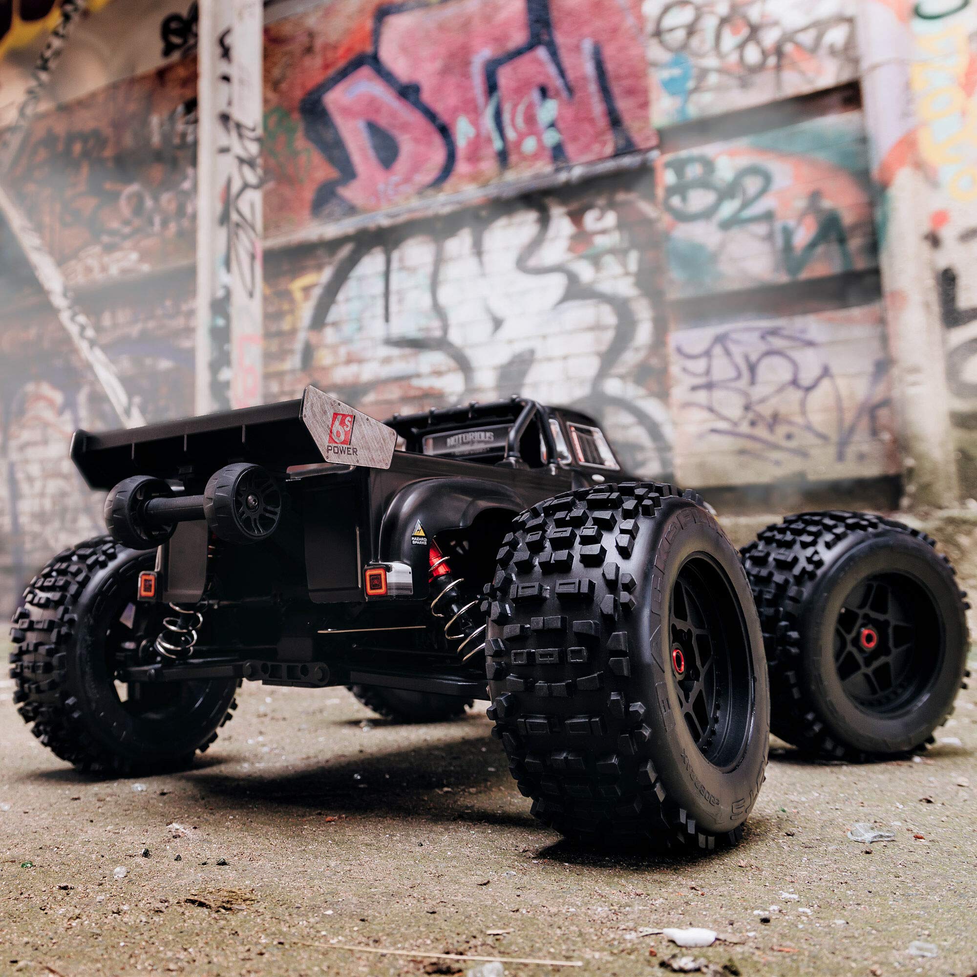 arrma-notorious-6s-v5-blx-stunt-truck-1-8-rtr-schwarz image 4