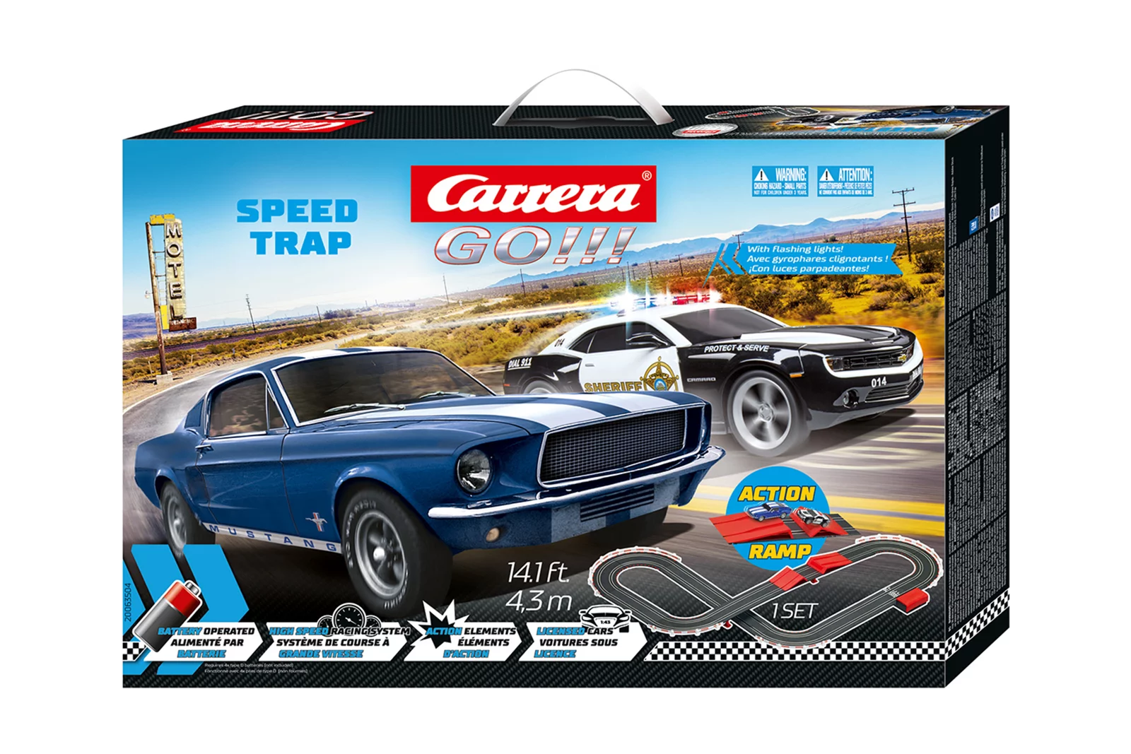 carrera-digital-132-speed-trap-rennbahn-set image 1