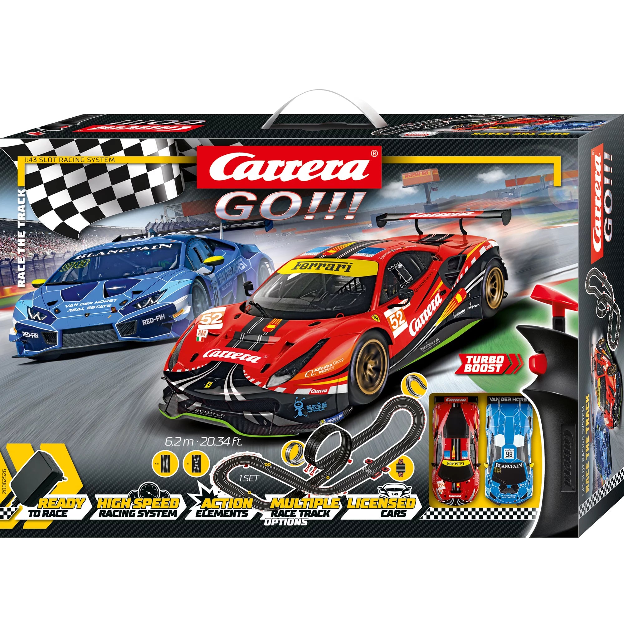 carrera-digital-132-race-the-track-rennbahn-set-6-3-m image 1