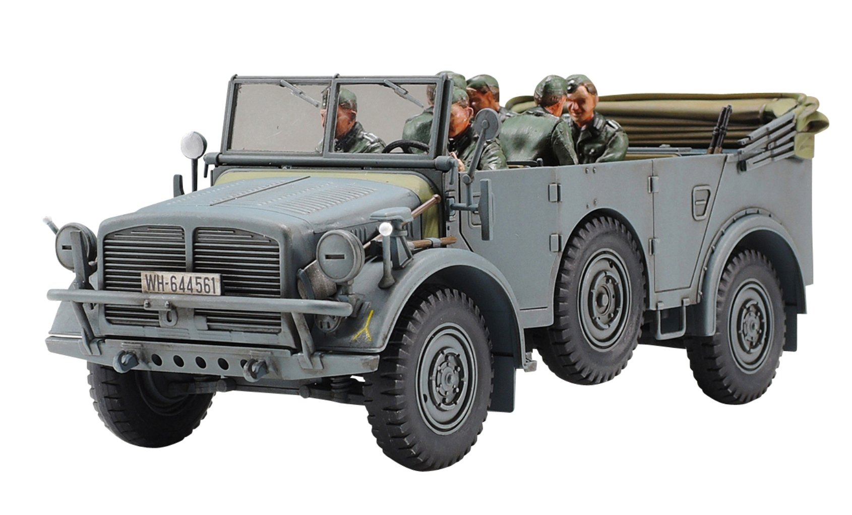 tamiya-horch-type-1a-gel-ndewagen-bausatz-1-48 image 1