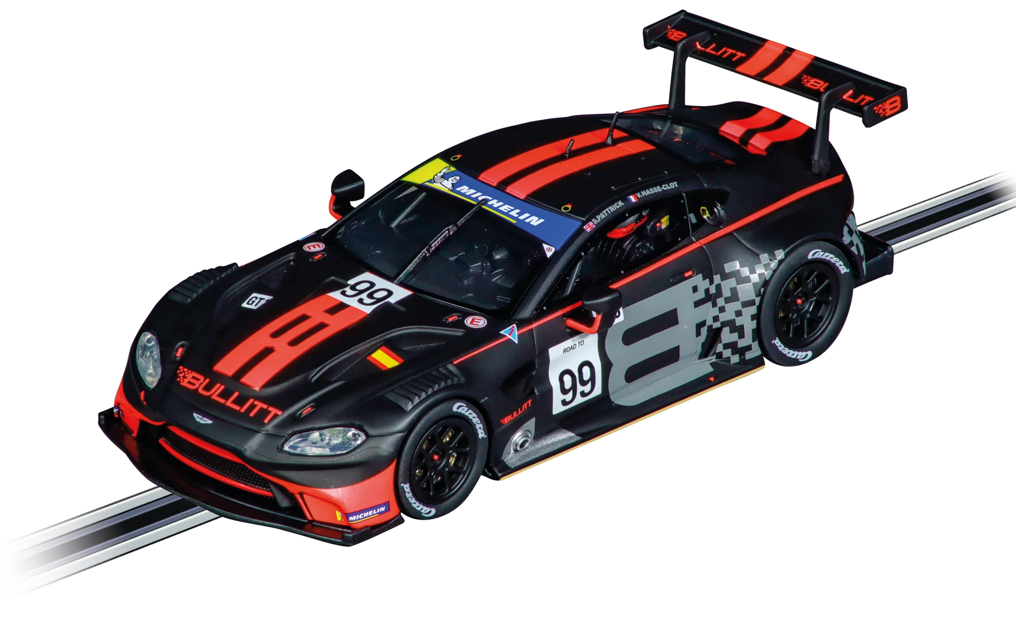 carrera-digital-132-aston-martin-vantage-gt3-bullitt-racing-slotcar image 1