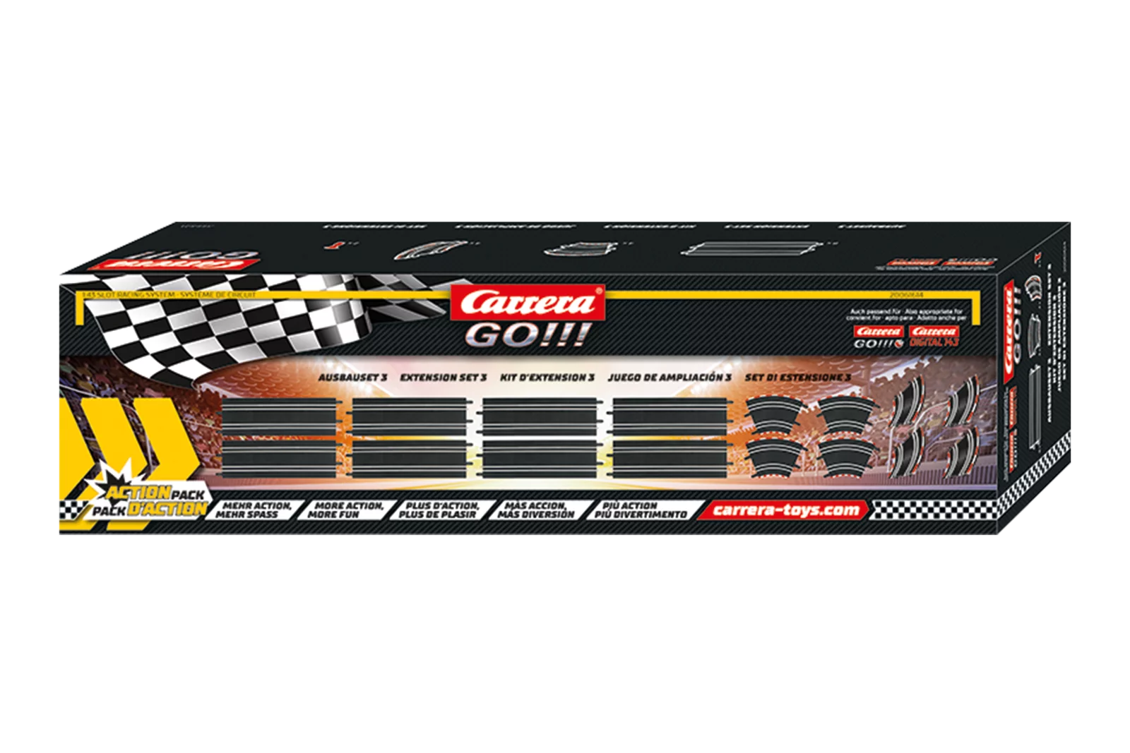 carrera-digital-143-extension-set-3-ausbauset-16-teilig image 2
