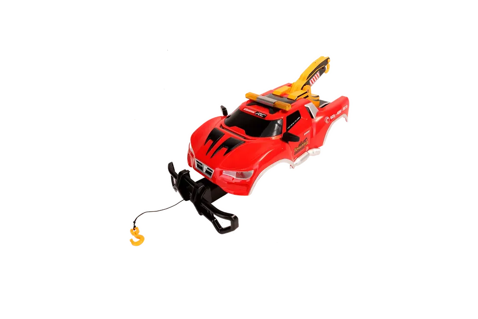 carrera-action-24hr-tow-truck-162076-karosserie-mit-led-bar-ersatz image 1