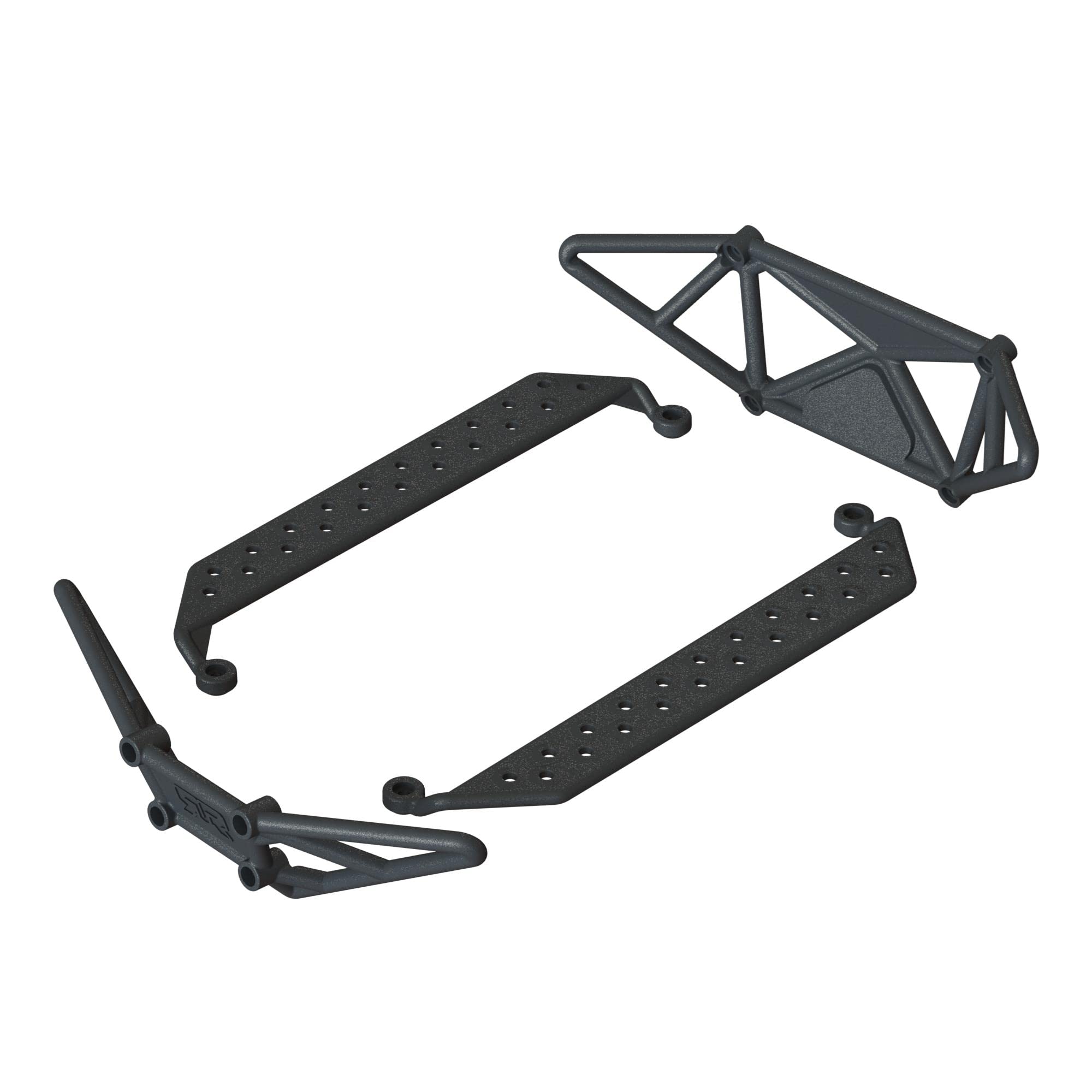 arrma-kraton-bumper-und-side-step-set-sto-stange-ersatzteil image 1