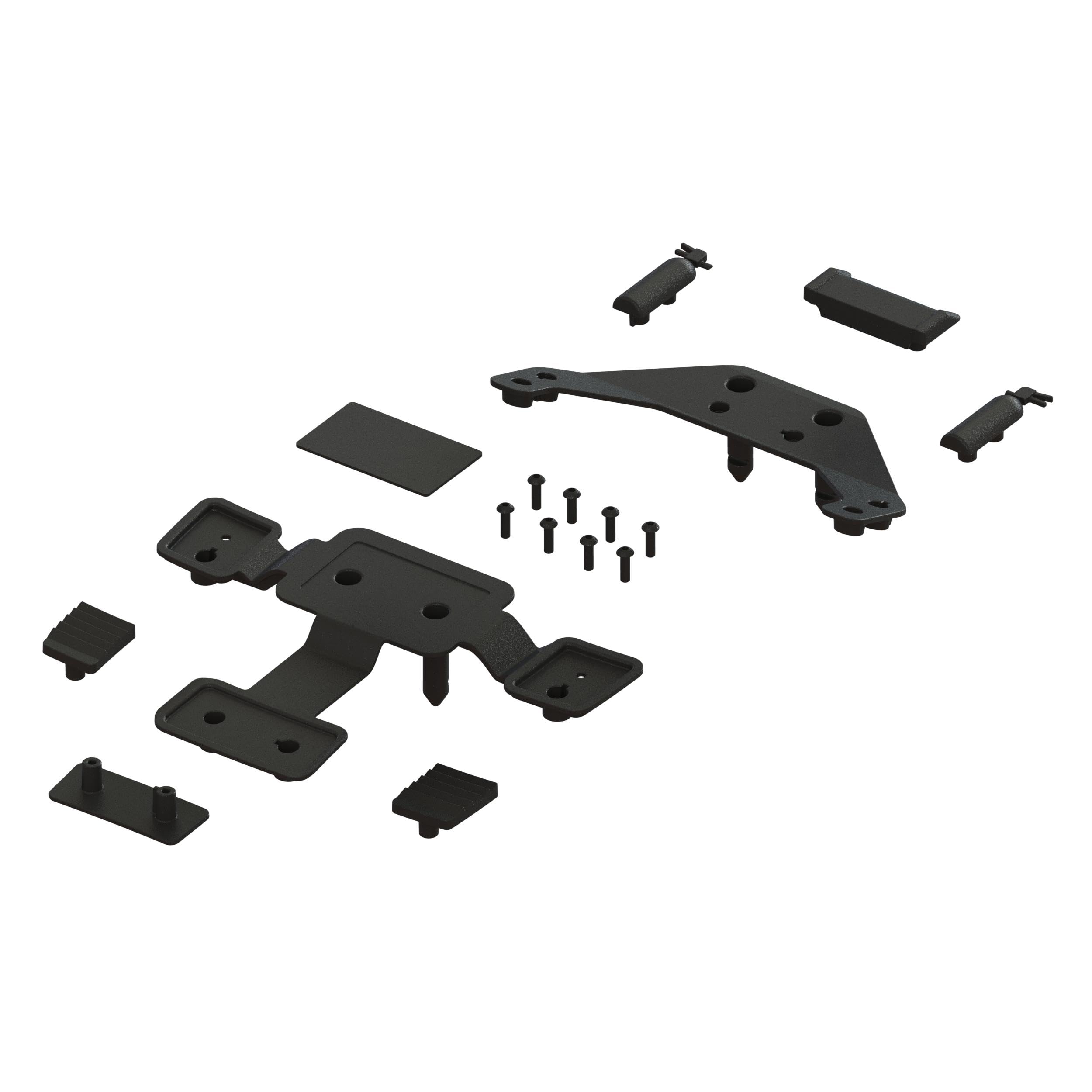 arrma-kraton-body-mount-set-karosseriehalter-rc-ersatzteil image 1