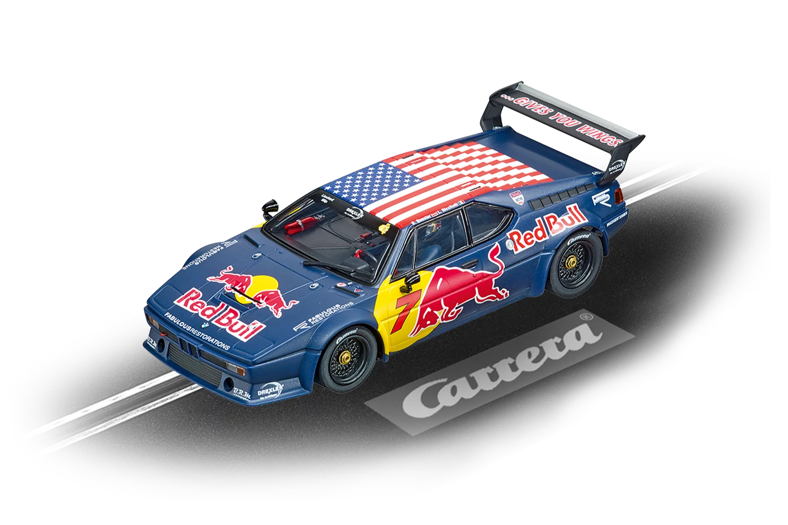 carrera-digital-132-bmw-m1-procar-slotcar-no-7-1-32 image 1