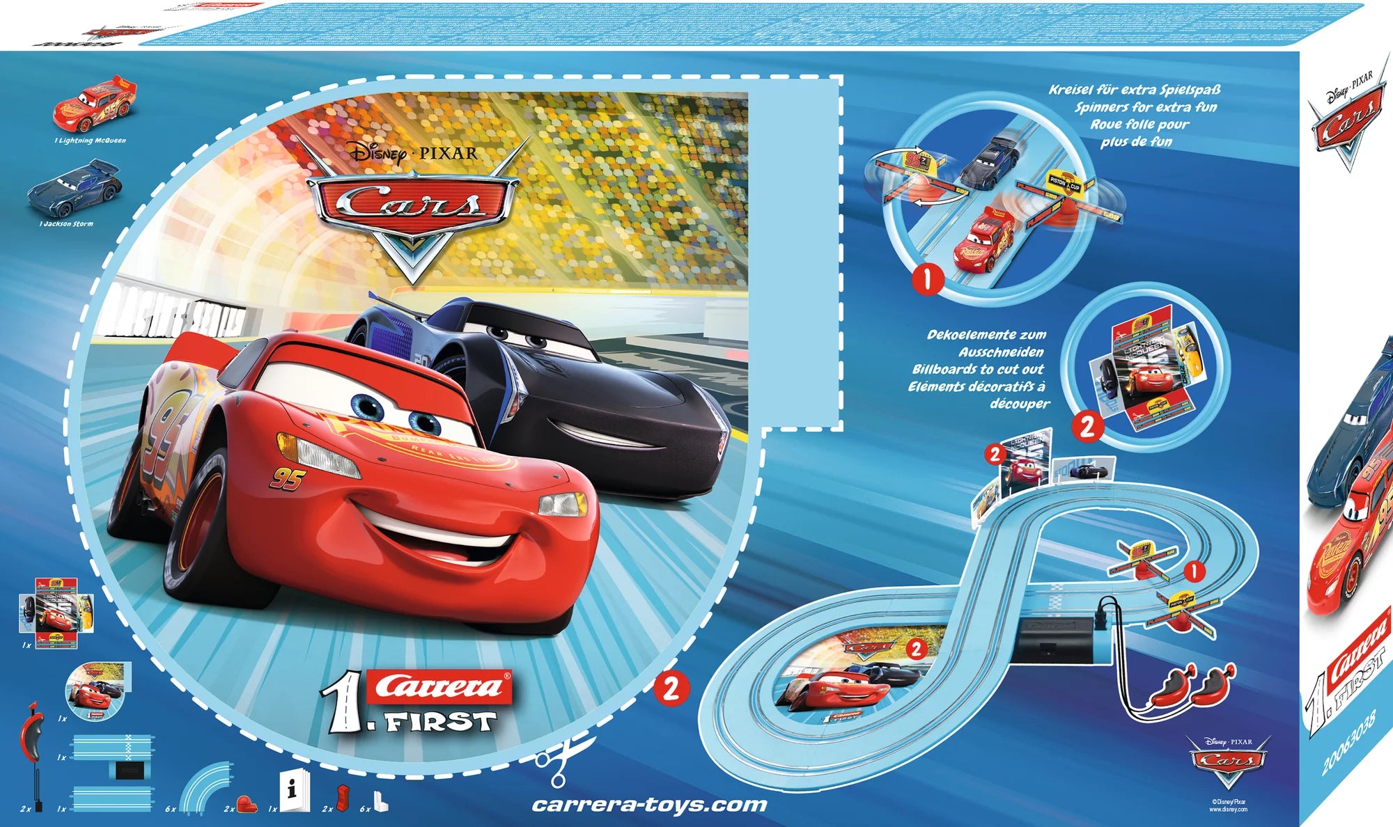 carrera-first-disney-pixar-cars-power-duell-rennbahn-2-4m image 2