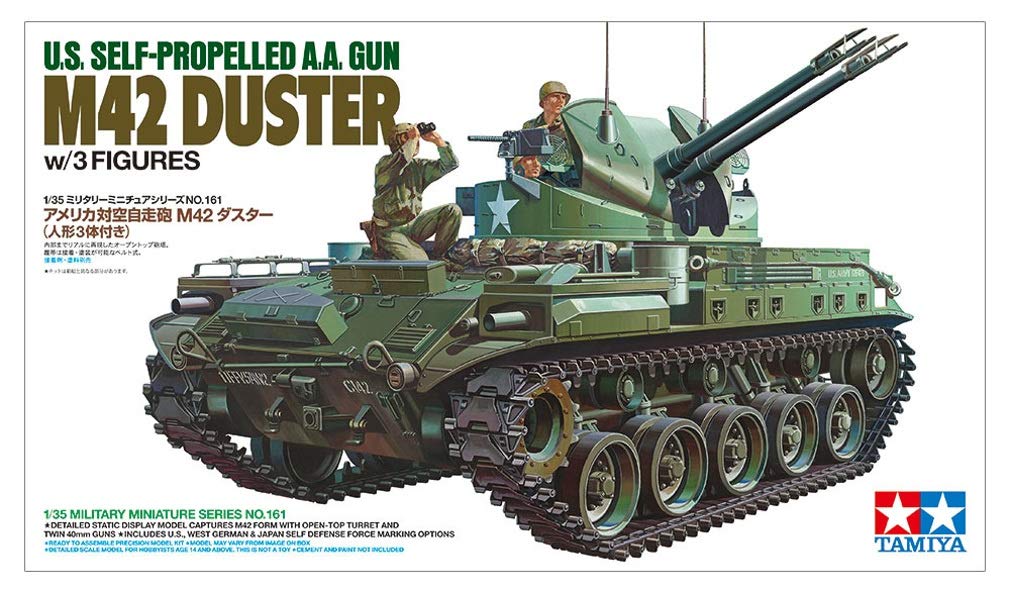 tamiya-m42-duster-us-flak-panzer-plastikbausatz-1-35-unlackiert image 6