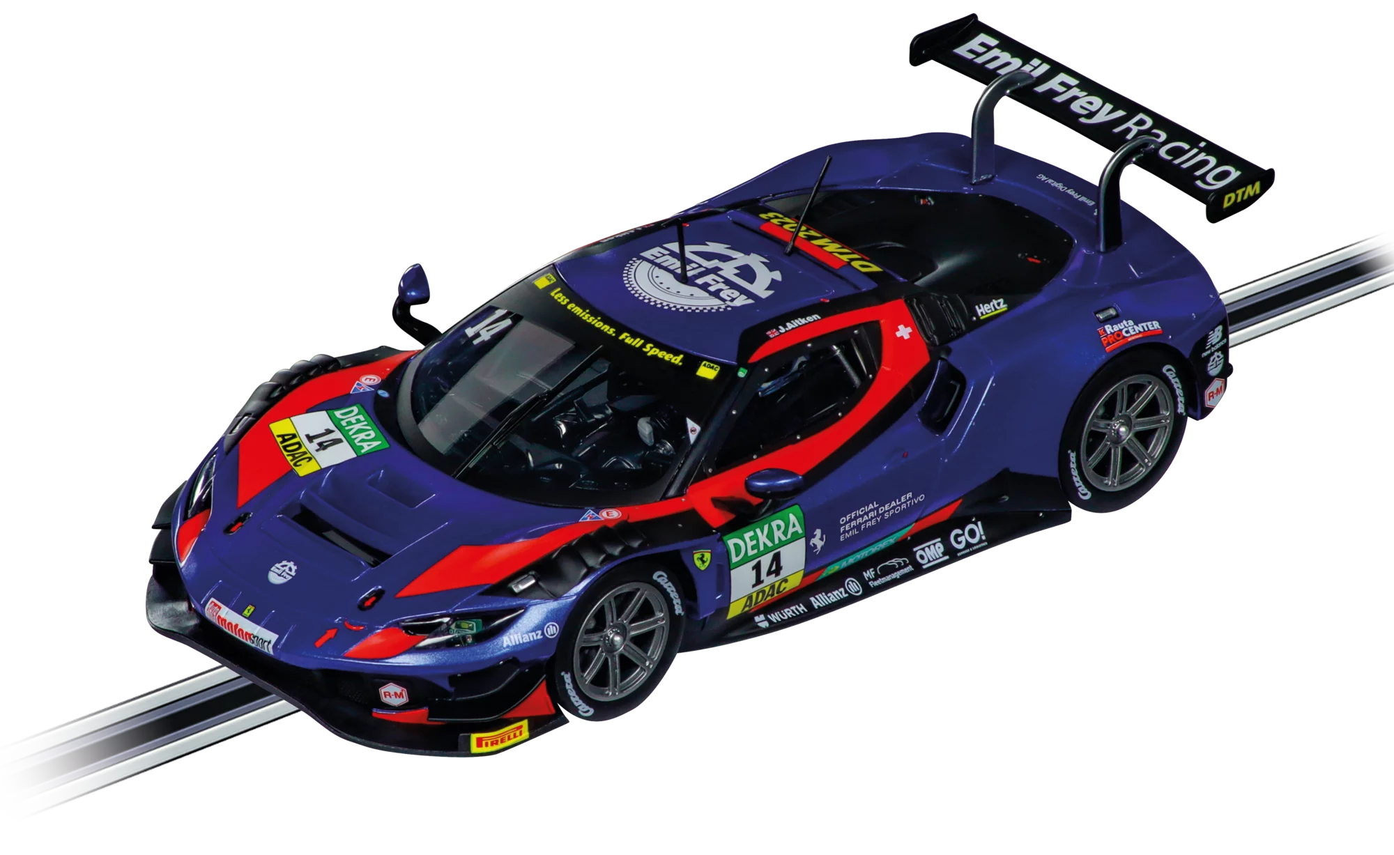 carrera-digital-124-ferrari-296-gt3-no-14-slotcar image 1