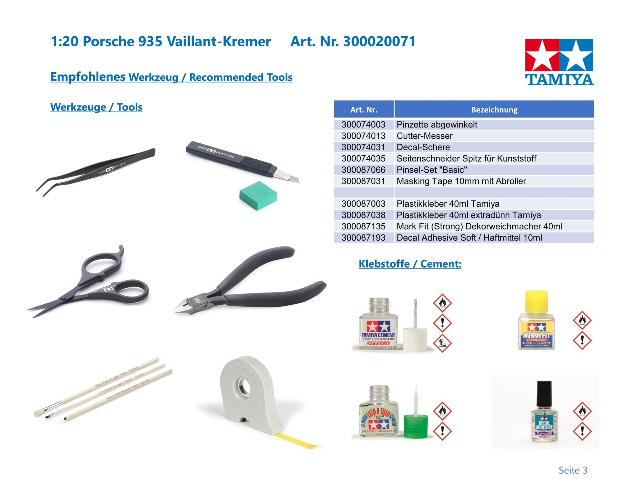 tamiya-20071-porsche-935-vaillant-kremer-bausatz-1-20 image 6