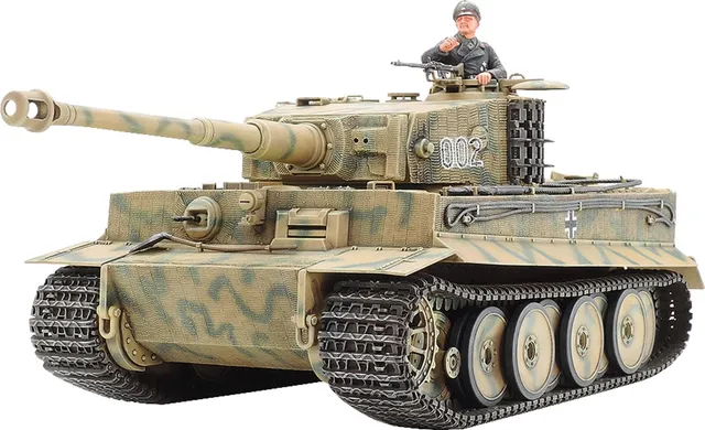 tamiya-tiger-i-mid-production-1-35-modellbausatz-35194-unlackiert image 1