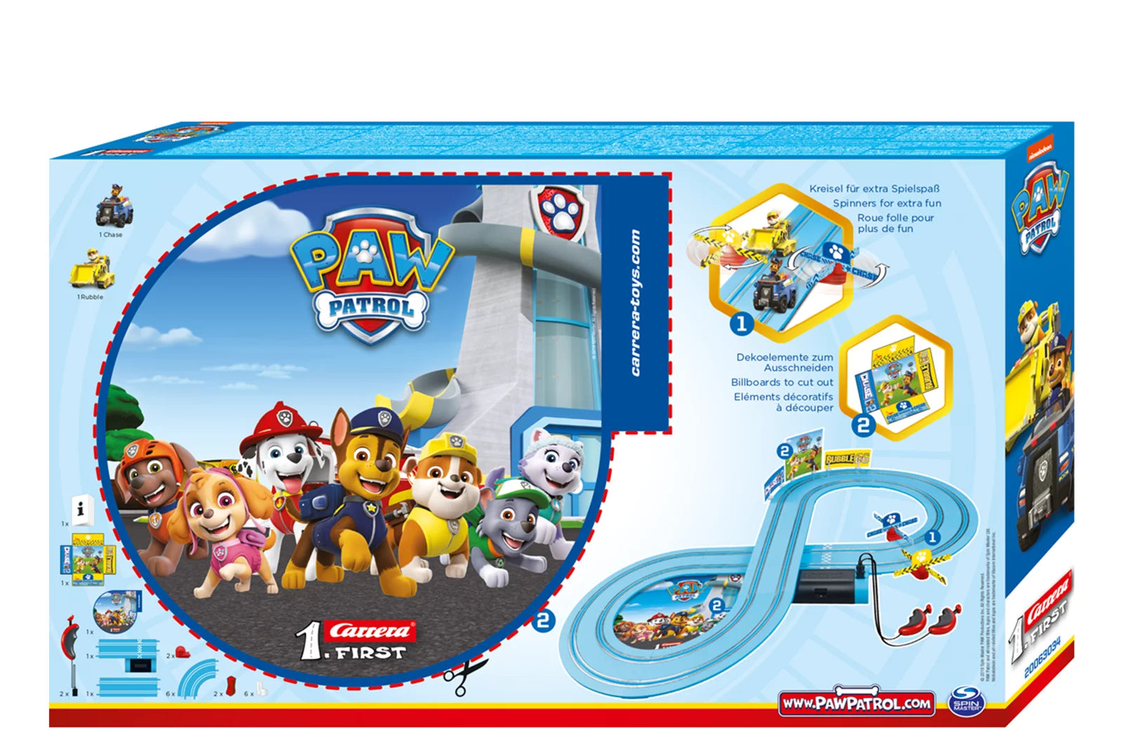 carrera-first-paw-patrol-on-a-roll-rennbahn-2-4-m image 3
