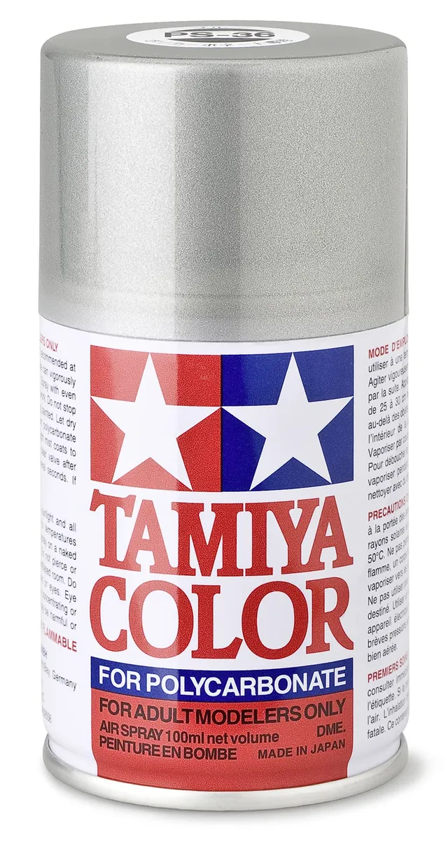 tamiya-ps-36-translucent-silber-polycarbonat-spray-100ml image 1