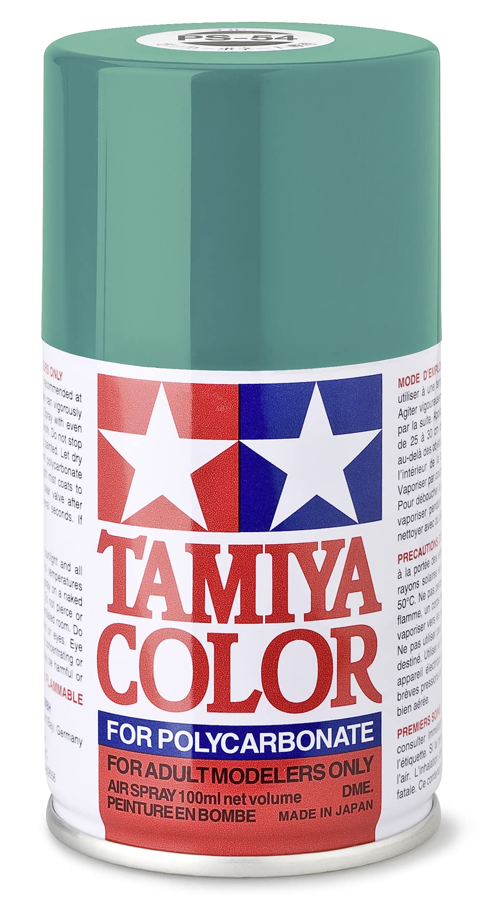 tamiya-ps-54-cobalt-gr-n-spray-100-ml-polycarbonat image 1