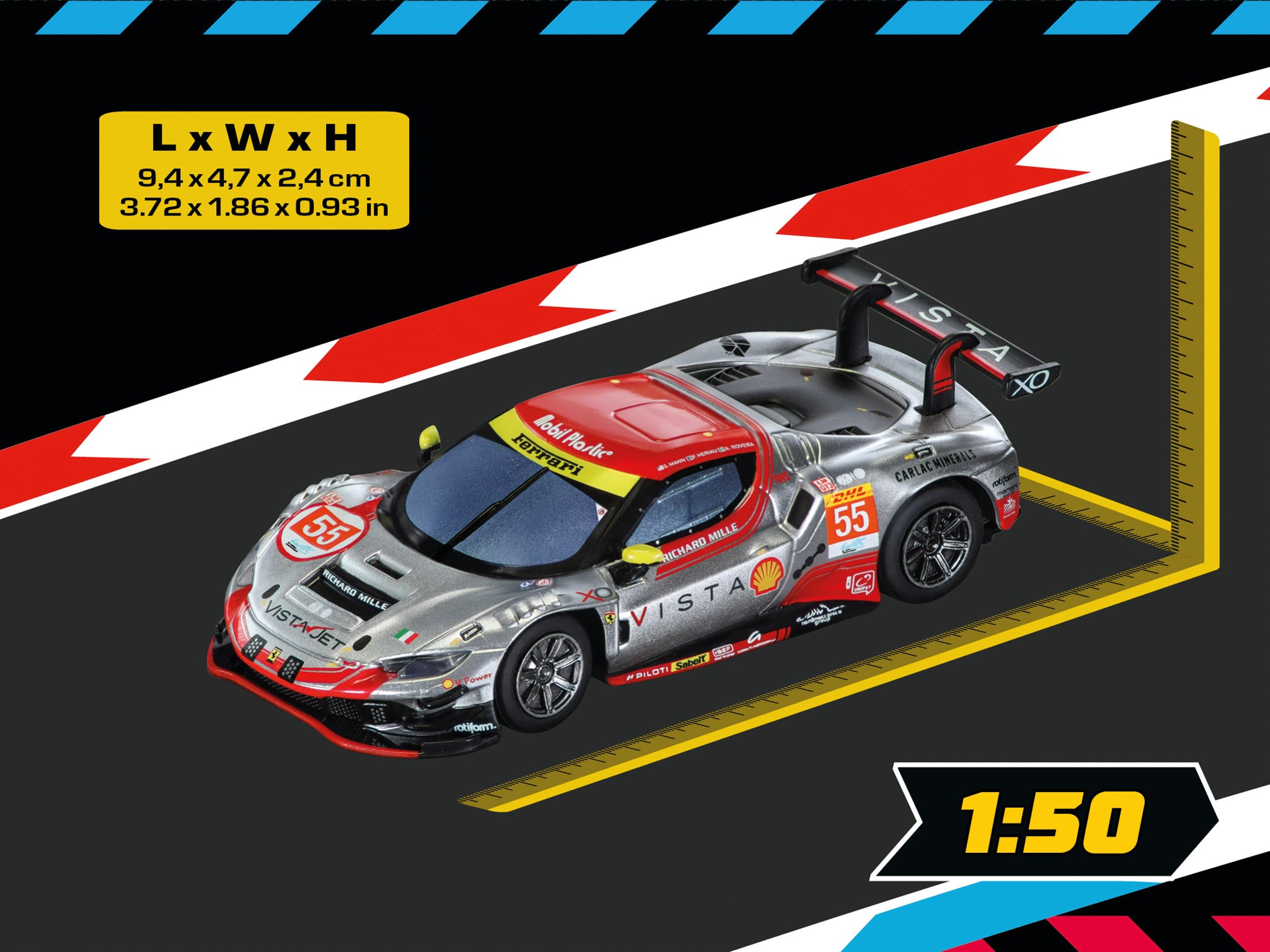 carrera-digital-132-ferrari-296-gt3-vista-slotcar-no-55 image 3