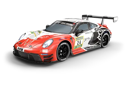 carrera-action-porsche-911-gt3-r-lionspeed-rc-auto-2-4ghz-no-24 image 1