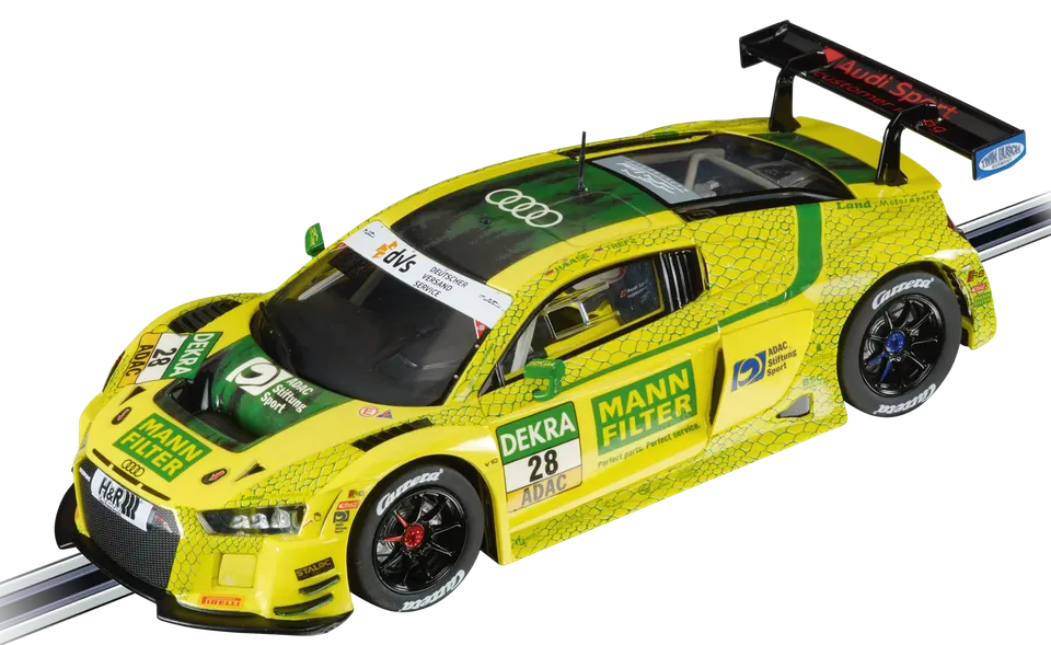 carrera-digital-132-audi-r8-lms-gt3-mann-filter-no-28-slotcar image 1