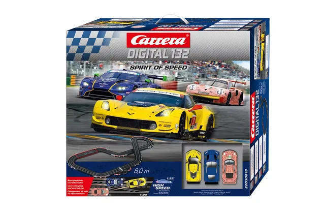 carrera-digital-132-spirit-of-speed-rennbahn-set-8-m-3-autos image 1