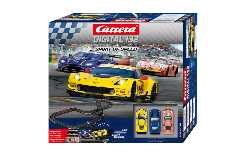 carrera-digital-132-spirit-of-speed-rennbahn-set-8-m-3-autos image 1