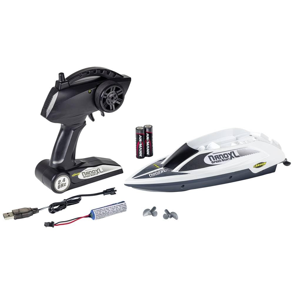 carson-500108047-speed-boat-nano-xl-rtr-2-4ghz-rc-boot image 1