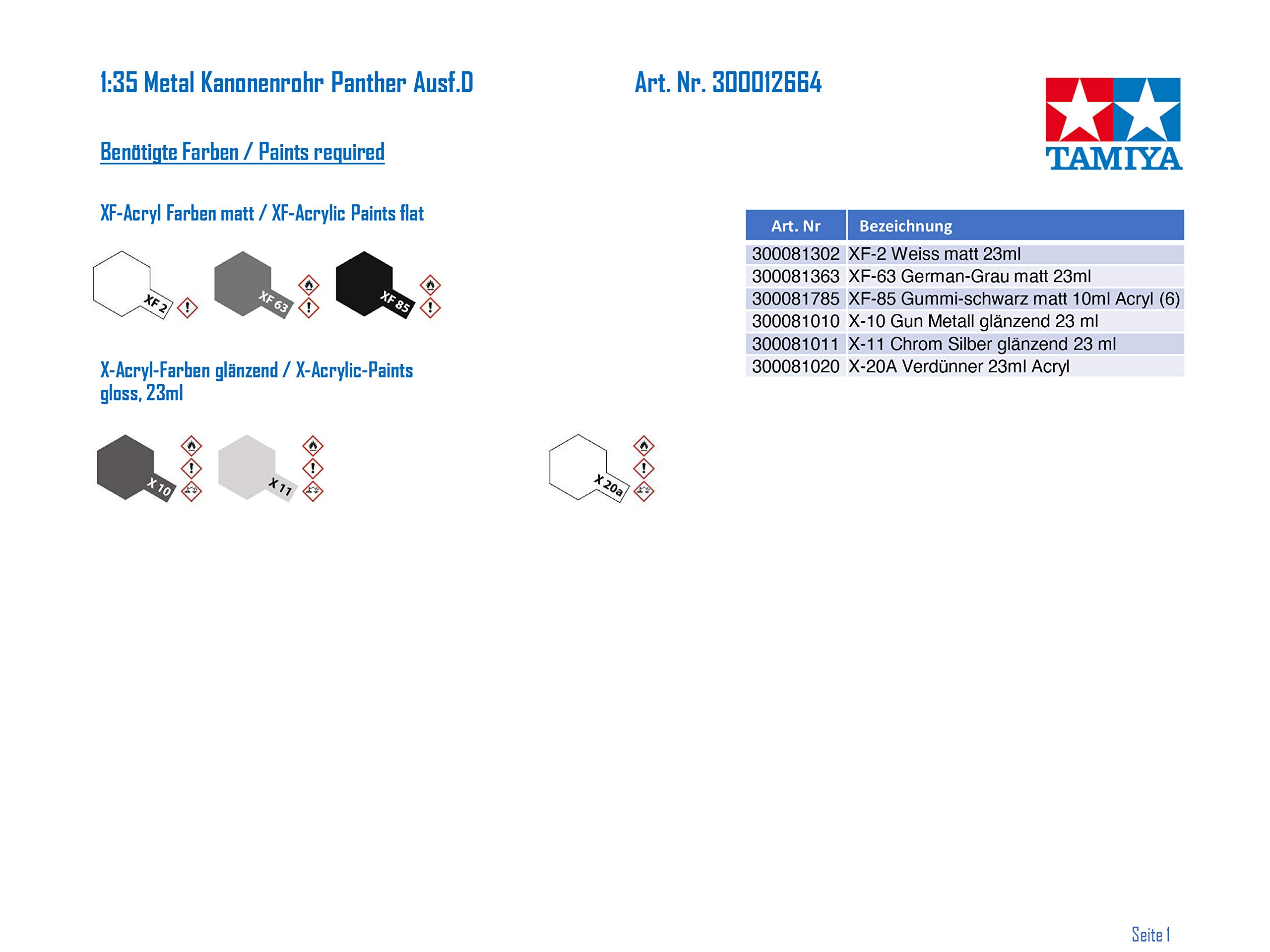 tamiya-panther-kanonenrohr-metall-1-35-zubeh-r-300012664-ausf-d image 3