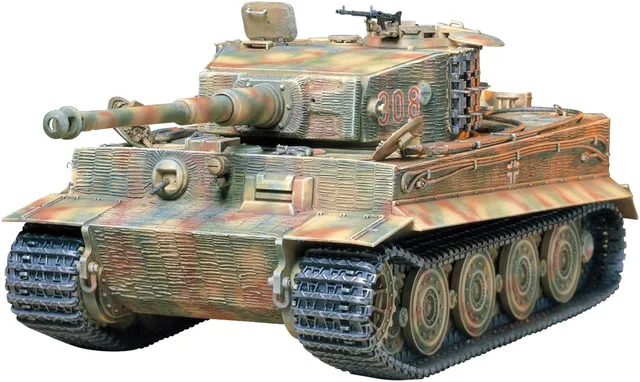 tamiya-35146-tiger-i-e-plastikbausatz-1-35-wwii image 1
