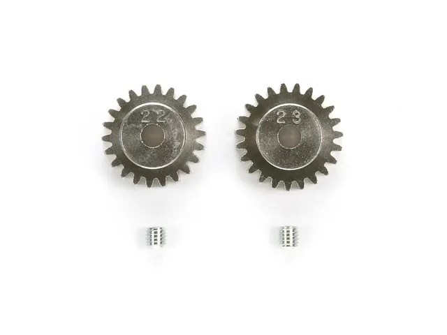 tamiya-300050357-alu-motorritzel-22-23z-m0-6-silber image 1
