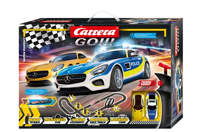 carrera-go-super-pursuit-rennbahn-8-4-m-sprungschanze image 1