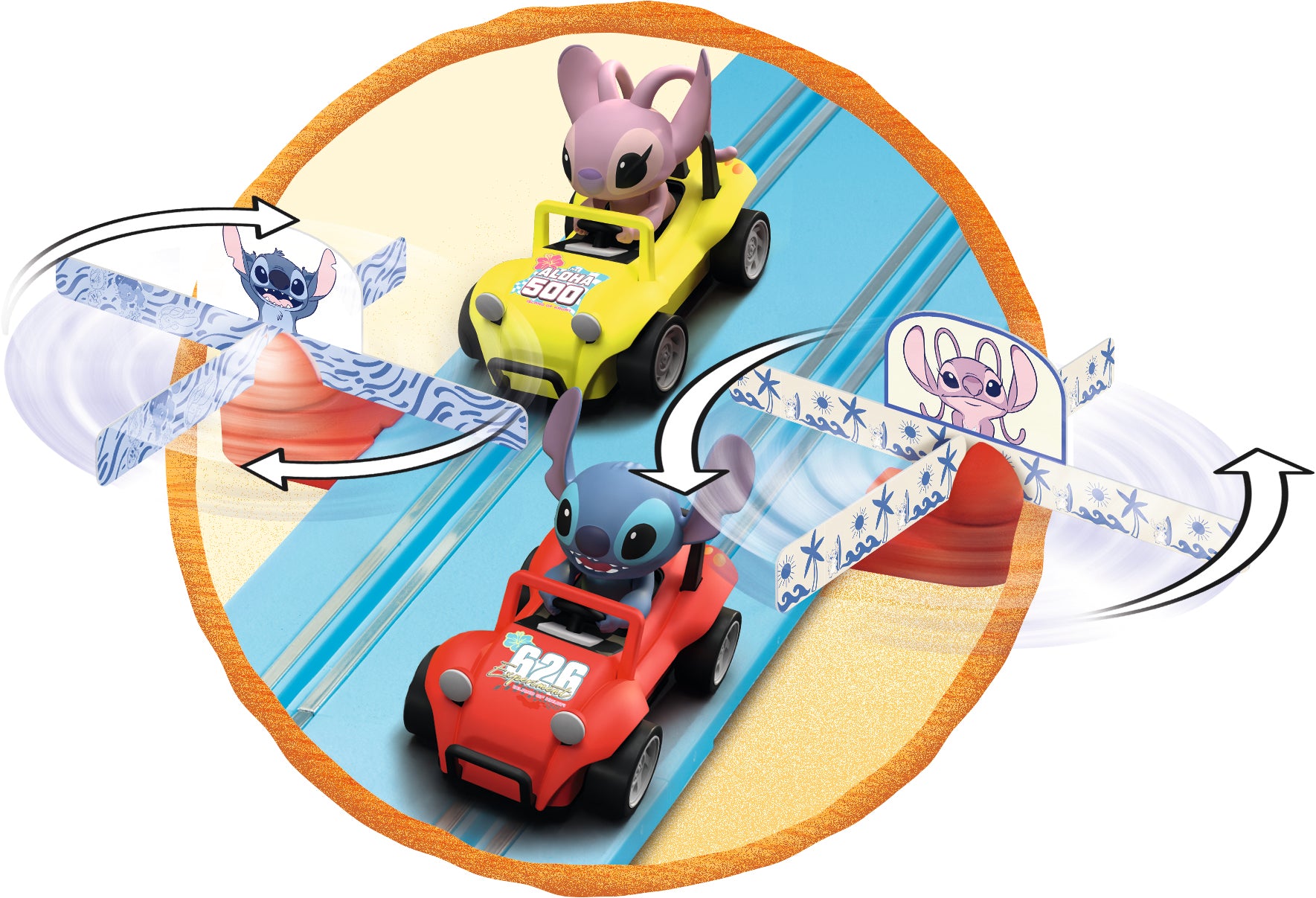 carrera-action-disney-stitch-2-4-rc-auto-ferngesteuert image 8