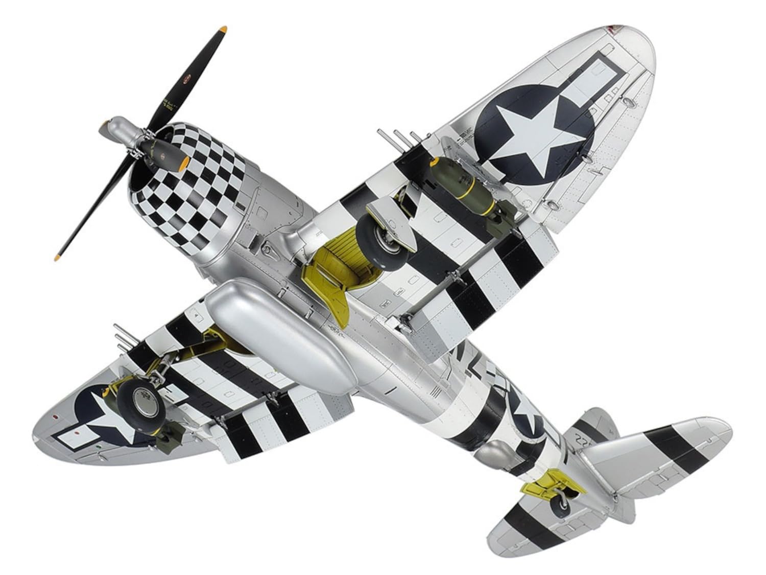 tamiya-300061090-p-47d-thunderbolt-modellbausatz-1-48-unlackiert image 3