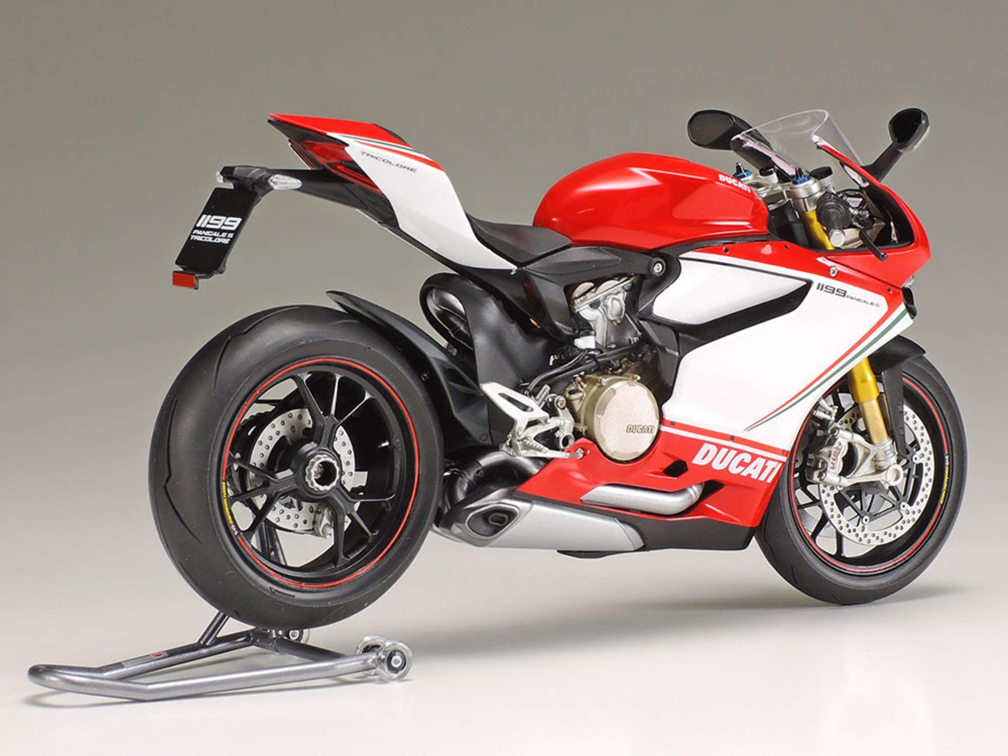 tamiya-300114132-ducati-1199-panigale-s-modellbausatz-1-12-tricolore image 2