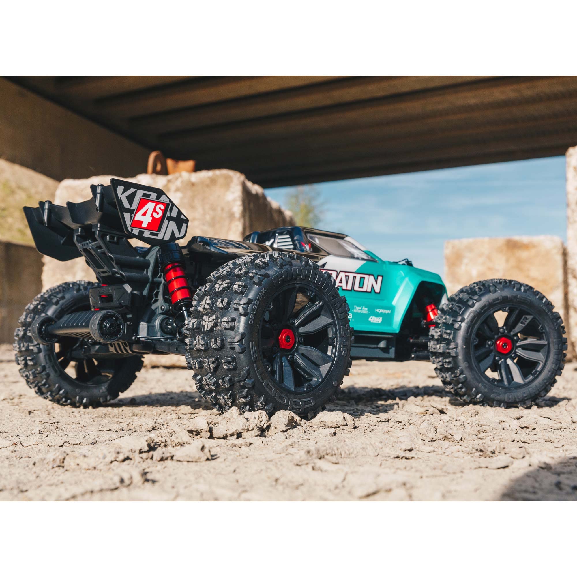 arrma-kraton-4x4-4s-v2-blx-monster-truck-rtr-1-10-teal image 4