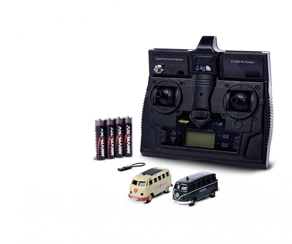 carson-vw-t1-polizei-malteser-combo-1-87-rc-bus-led-rtr image 1