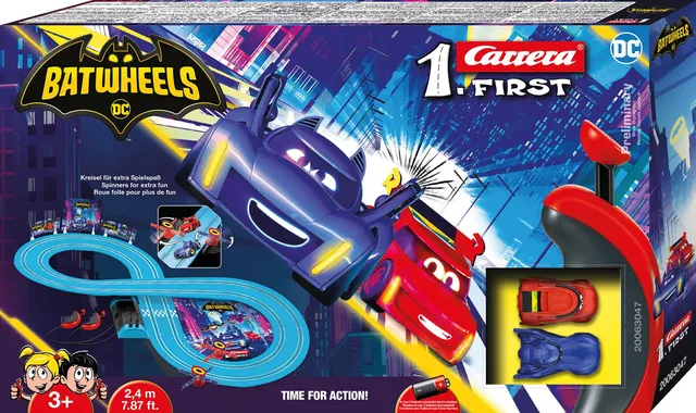 carrera-first-batwheels-time-for-action-rennbahn-2-4m image 1