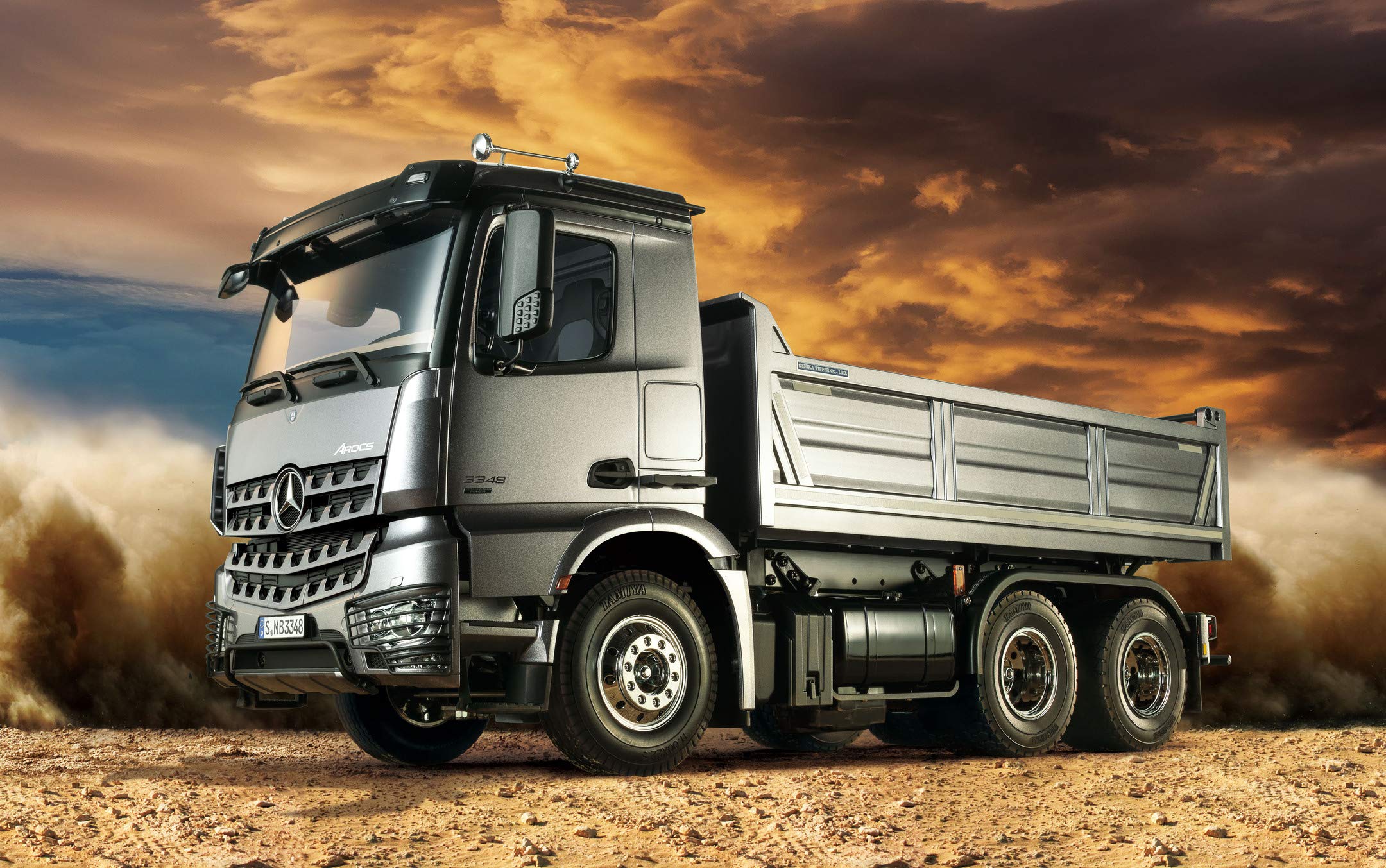 tamiya-mb-arocs-3348-1-14-rc-truck-hinterkipper-3-achs-bausatz image 2