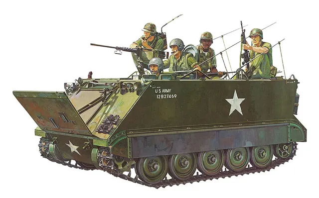 tamiya-static-models-35040-m113-modellbausatz-1-35-gr-n image 1