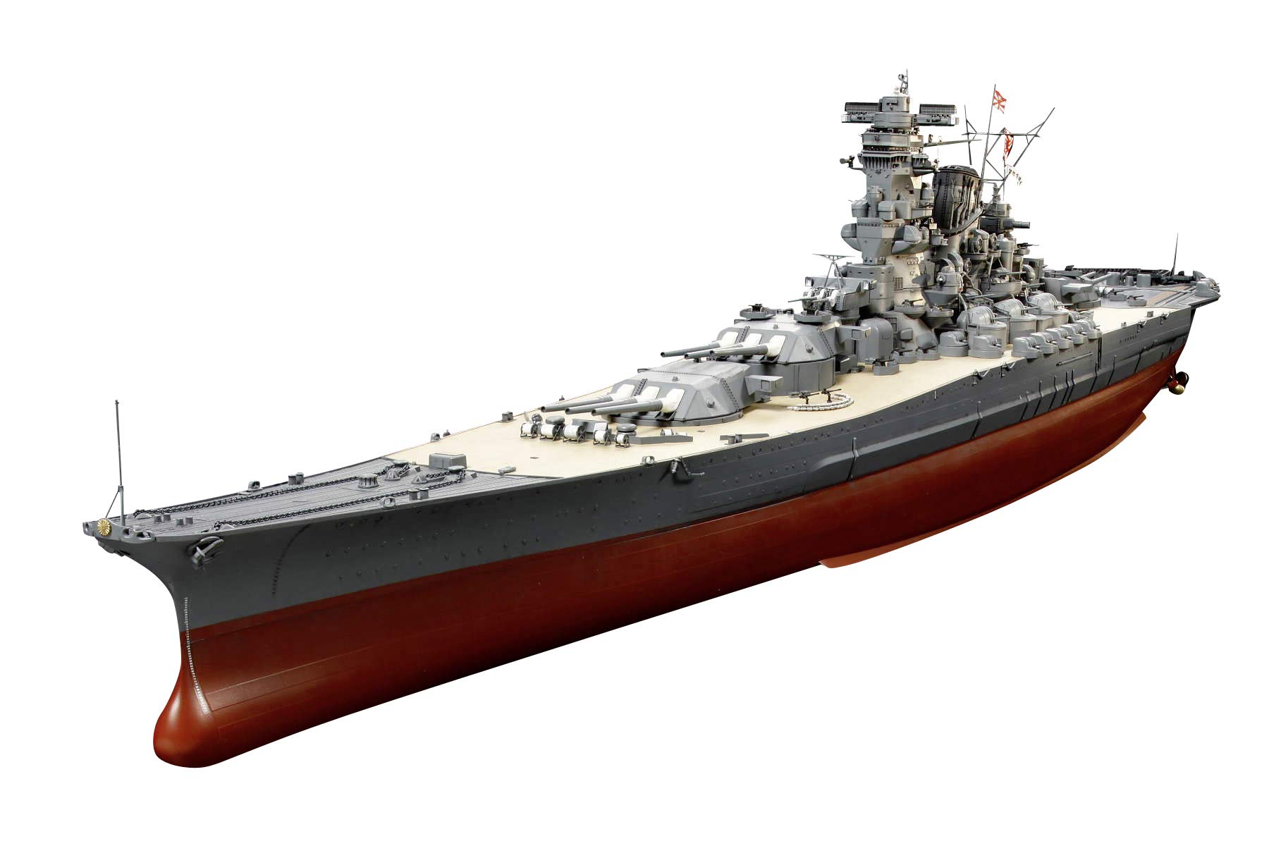 tamiya-78025-1-350-yamato-schlachtschiff-modellbausatz-76-cm image 1