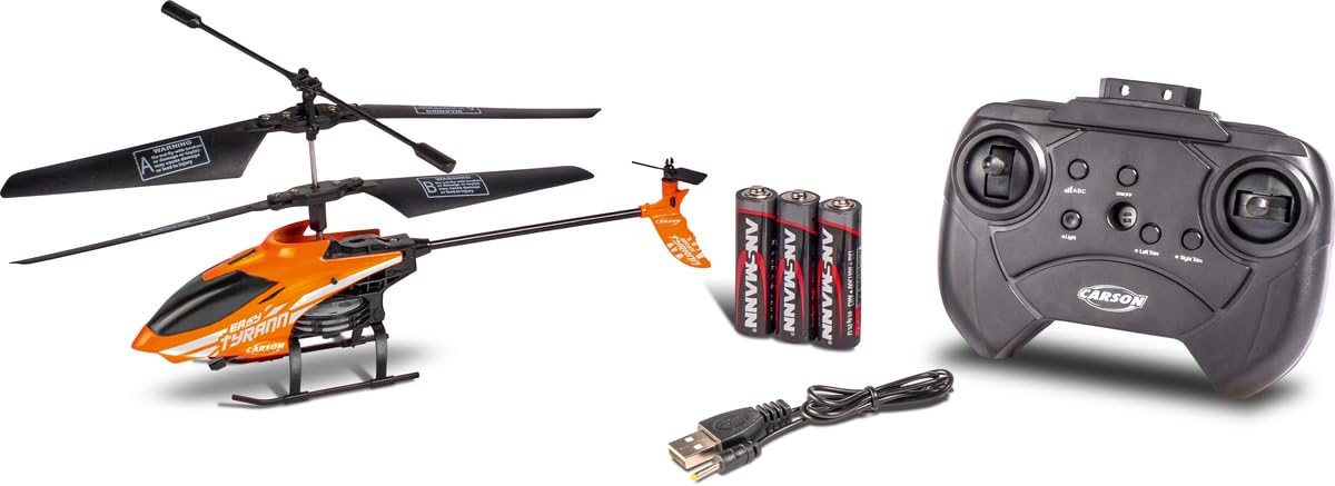 carson-nano-tyrann-rc-hubschrauber-2ch-gyro-orange-rtf image 5