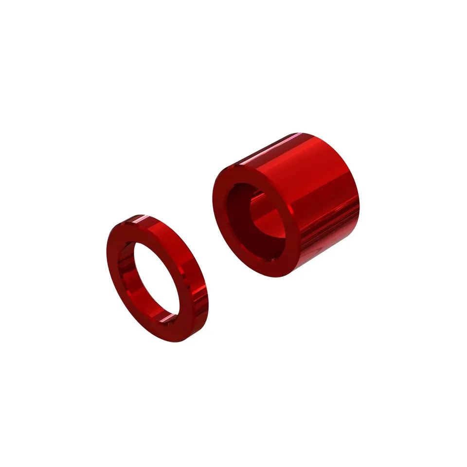arrma-kraton-spulen-abstandshalter-set-alu-rot-2-st-ck image 1