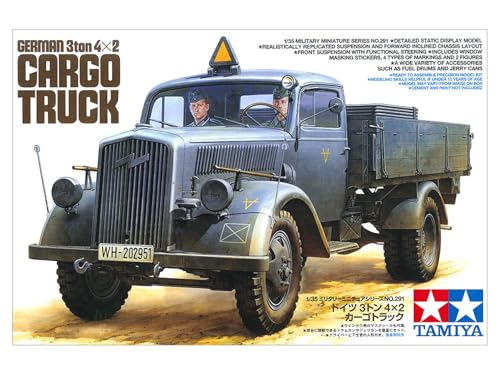 tamiya-35291-transport-lkw-3to-modellbausatz-1-35-grau image 8