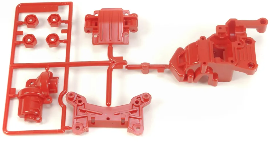tamiya-300050541-ta01-ta02-getriebegeh-use-vorne-rot image 1