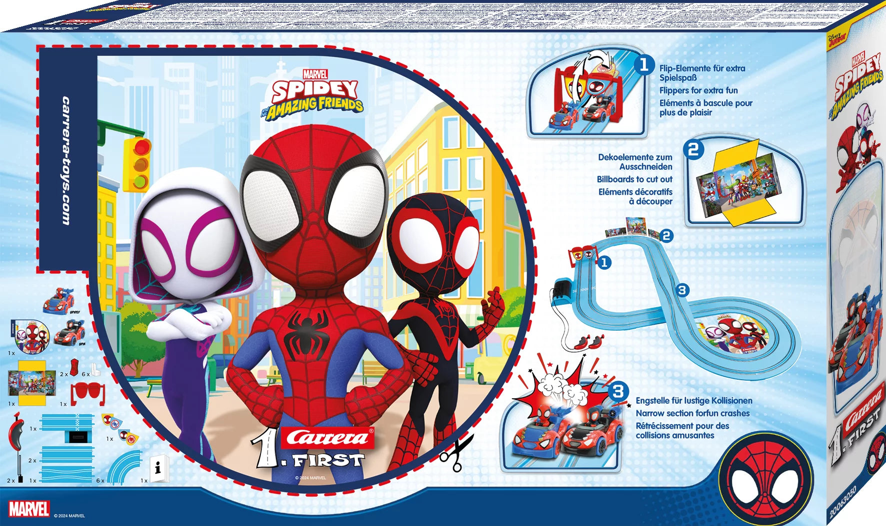 carrera-first-spidey-go-spidey-go-rennbahn-2-9-m-set image 2