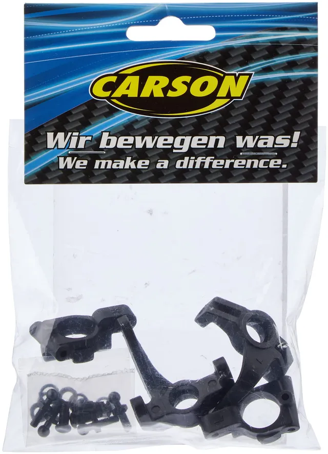carson-x10eb-lenkhebel-achsschenkel-set-vorn-schwarz image 1