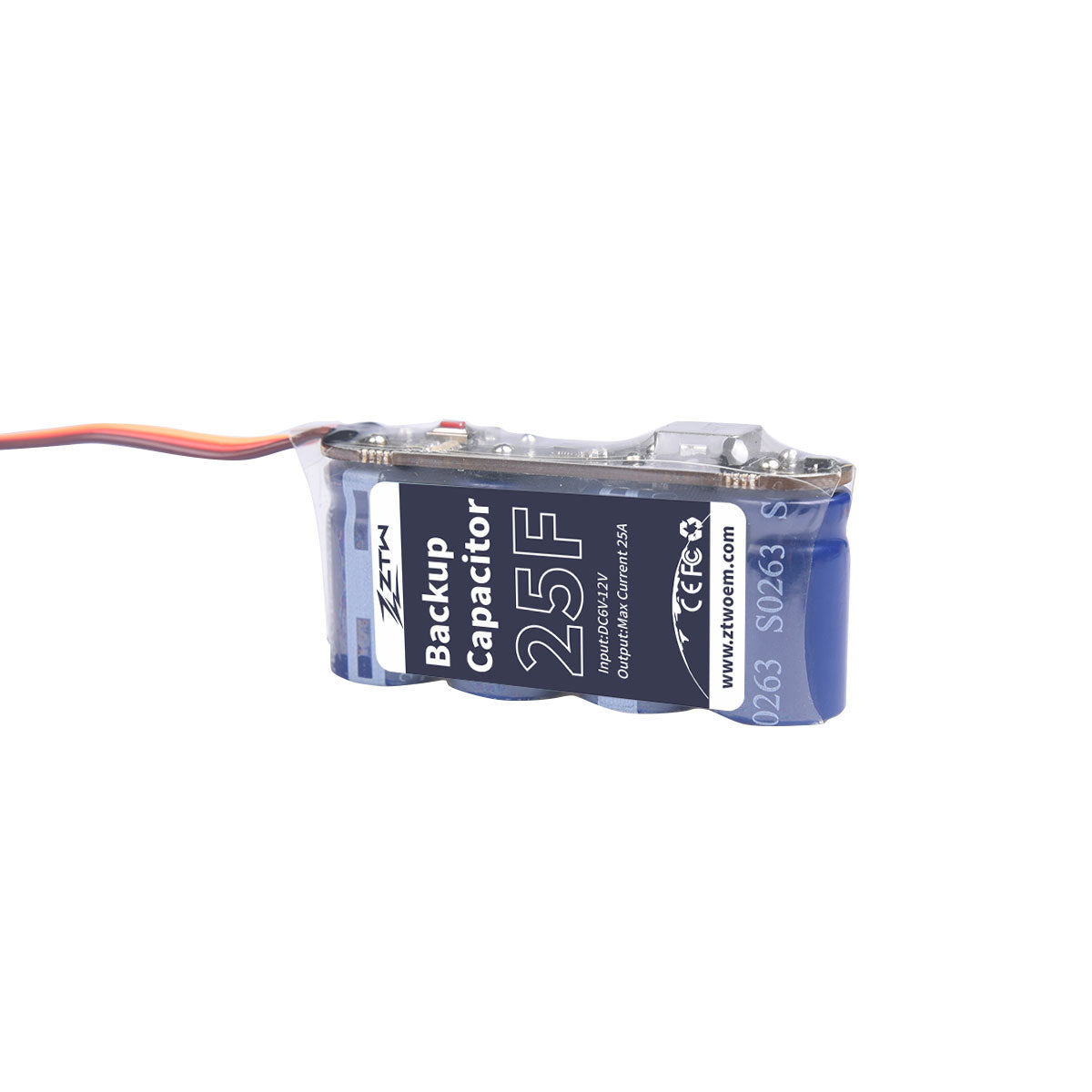 ztw-capacitor-backup-25f-6v-12v-25a-puffer-kondensator-heli image 2