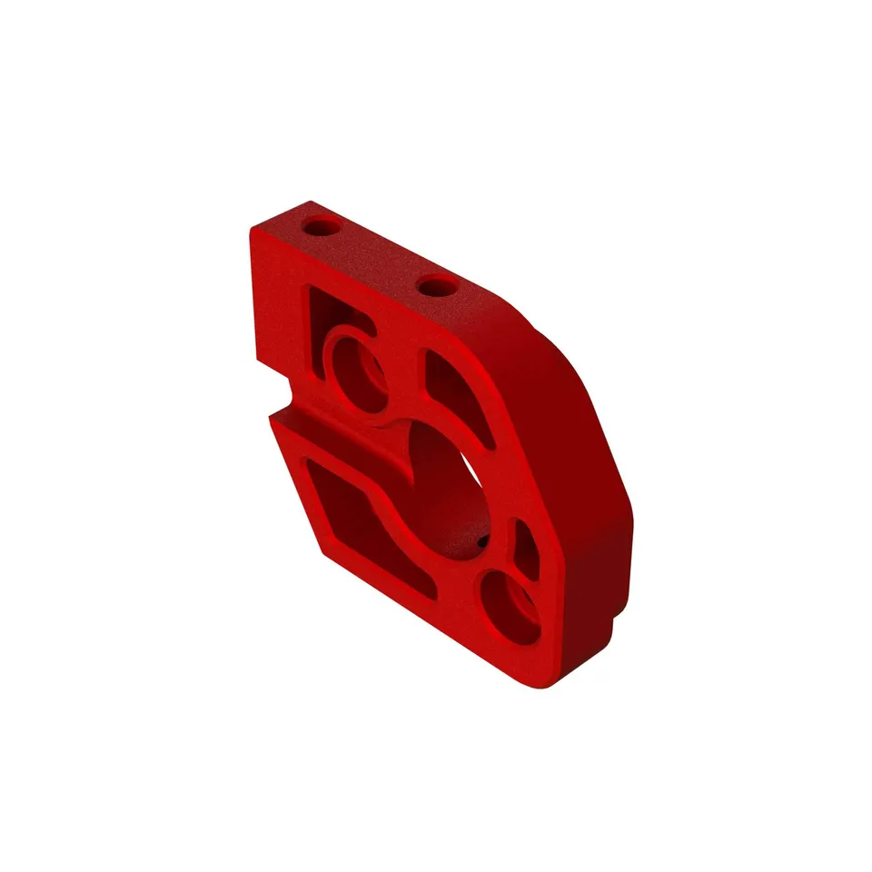 arrma-mini-motorplatte-alu-rot-25mm image 1