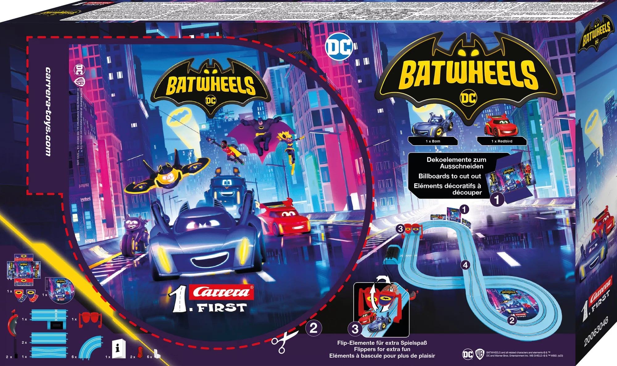 carrera-first-batwheels-ready-to-roll-rennbahn-2-9-m image 2