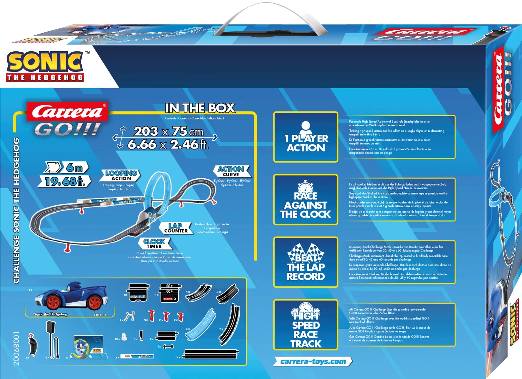 carrera-go-sonic-challenge-rennbahn-set-6-m-1-43-looping image 2